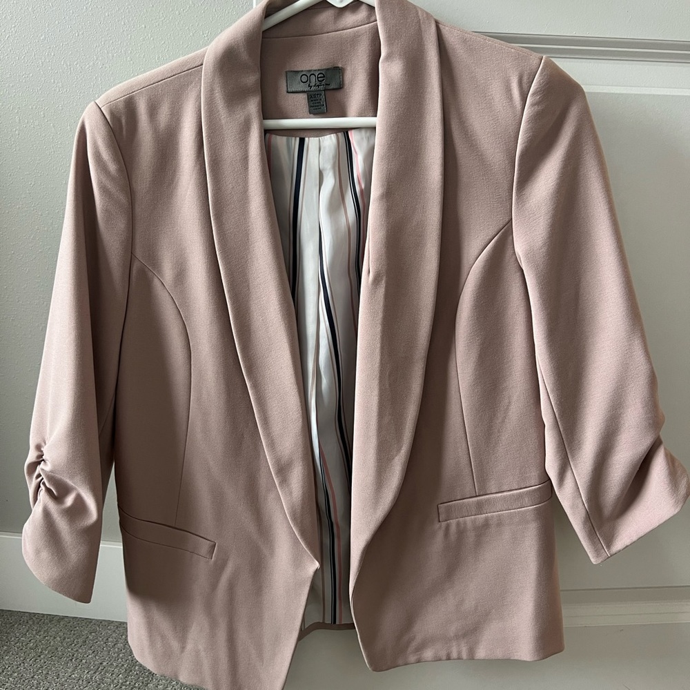 Blush Pink Blazer